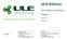 ULE Alliance. ULE Products Certification Program. Contacts: Version 1.2 May 2018