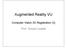 Augmented Reality VU. Computer Vision 3D Registration (2) Prof. Vincent Lepetit