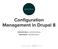 Configuration Management in Drupal 8