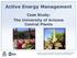 Active Energy Management Case Study: The University of Arizona Central Plants