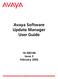 Avaya Software Update Manager User Guide