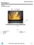 QuickSpecs. Overview. HP EliteBook x G2. HP EliteBook x G2. Front