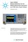 Agilent N8300A Wireless Networking Test Set N630XA Measurement Applications and N7300 Series Chipset Software