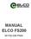 MANUAL ELCO FS200 IM FS2-GW-PN00