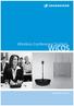 Wireless Conference System. WiCOS. Instruction manual