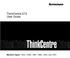 ThinkCentre E73 User Guide. Machine Types: 10AU, 10AW, 10BF, 10BG, 10DU, and 10DT