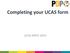Completing your UCAS form UCAS APPLY 2019