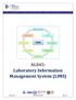 AL045: Laboratory Information Management System (LIMS)