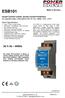 ESB ⅓ Hz 440Hz. Inrush Current Limiter, Inrush Current Protection For capacitive loads, 115Vac/230Vac 16A, 16 ⅓ Hz 440Hz, - 40 C...