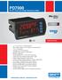 PD7000. PROVU Dual-Line 6-Digit Temperature Meter SERIES.
