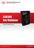 ACR300 Bus Validator. Technical Specifications.   Subject to change without prior notice
