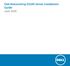 Dell Networking S3100 Series Installation Guide. June 2016