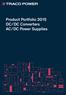 Product Portfolio 2015 DC / DC Converters AC / DC Power Supplies