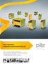 Safety relays PNOZ, configurable control systems PNOZmulti