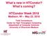 What s new in HTCondor? What s coming? HTCondor Week 2018 Madison, WI -- May 22, 2018