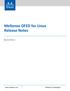 Mellanox OFED for Linux Release Notes. Rev