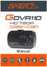 GDVR110. HD 720P DaSH cam. Manual 1.5 SOS 720P. G Sensor. Wide Angle. Suction Mount. Locking