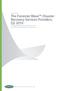 June 9, 2010 The Forrester Wave : Disaster Recovery Services Providers, Q2 2010