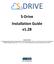 S-Drive Installation Guide v1.28
