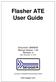Flasher ATE User Guide
