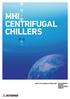 MHI CENTRIFUGAL CHILLERS
