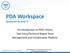 PDA Workspace. (powered by Kavi ) An Introduction to PDA s Online Task Force/Technical Report Team Management and Collaboration Platform