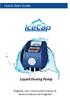 Quick Start Guide. Liquid Dosing Pump. Register your new product today at