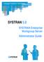SYSTRAN 5.0. SYSTRAN Enterprise Workgroup Server Administrator Guide