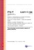 ITU-T G.8271/Y.1366 (02/2012) Time and phase synchronization aspects of packet networks