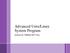 Advanced Unix/Linux System Program. Instructor: William W.Y. Hsu