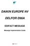 DAIKIN EUROPE NV DELFOR D96A