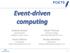 Event-driven computing