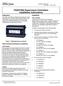 FX20/FX60 Supervisory Controllers Installation Instructions