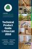 Technical Product Guide & Price List 2018 STAIRPARTS MOULDINGS DECKING JOINERY ARCHITRAVE & SKIRTING DOORS FLOORING
