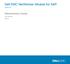 Dell EMC NetWorker Module for SAP