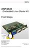 First Steps. DNP/SK30 Embedded Linux Starter Kit