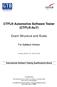 CTFL Automotive Software Tester (CTFL -AuT) Exam Structure and Rules