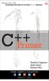 C++ Primer Fifth Edition