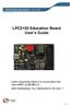 LPC2103 Education Board User s Guide