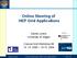 Online Steering of HEP Grid Applications