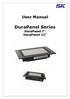 User Manual. DuraPanel Series DuraPanel 7 DuraPanel 12
