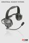 Industrial Headset Systems
