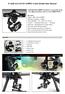 X-CAM A10-3H for GOPRO 3 Axis Gimbal User Manual