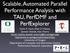 Scalable, Automated Parallel Performance Analysis with TAU, PerfDMF and PerfExplorer