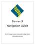 Banner 9 Navigation Guide