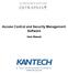 Access Control and Security Management Software User Manual