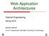 Web Application Architectures