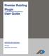 Premier Roofing Plugin User Guide