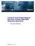 Trends in Fixed Public Network Services: Finland, (Executive Summary) Executive Summary