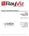 Software for Opto-Mechanical Modeling. RayViz Installation Guide Release Revision 10/24/2018